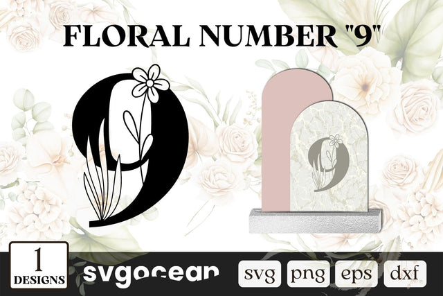 Wedding Number 9 SVG SvgOcean 