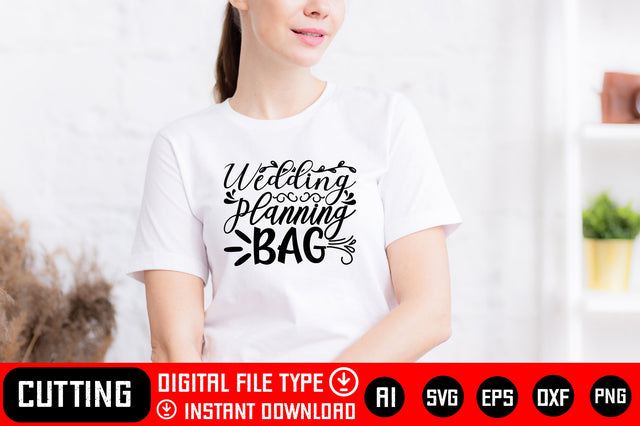 Wedding Planning Bag SVG CraftlabSvg29 