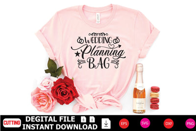 Wedding Planning Bag SVG Shahin alam 