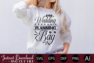 Wedding Planning Bag SVG SVG designmaster24 