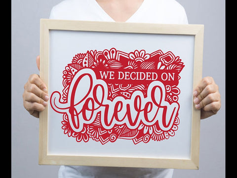 Wedding Quote Sign Board SVG Johan Ru designs 