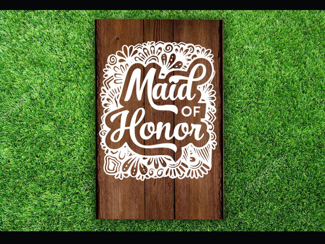 Wedding Quote Sign Board SVG Johan Ru designs 