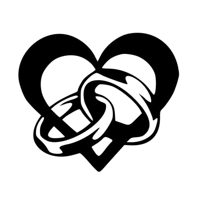 Wedding rings Heart love Download Svg pngCut file, Heart ,Clip art download love wedding svg valentines svg, download, cricut svg silhouette SVG Whitetailcrafts 