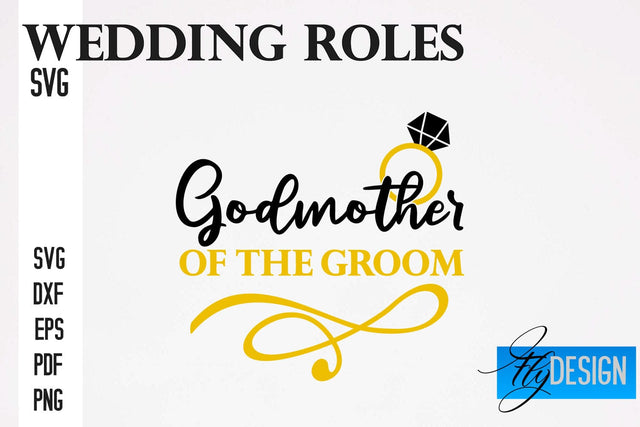 Wedding Roles SVG | Wedding SVG Design | Funny Design SVG SVG Fly Design 