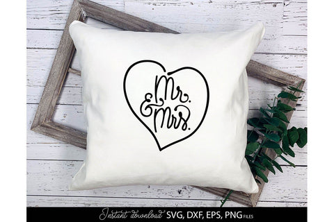 Wedding Shirts | Mr and Mrs Shirt SVG | Just Married PNG SVG March Design Studio 