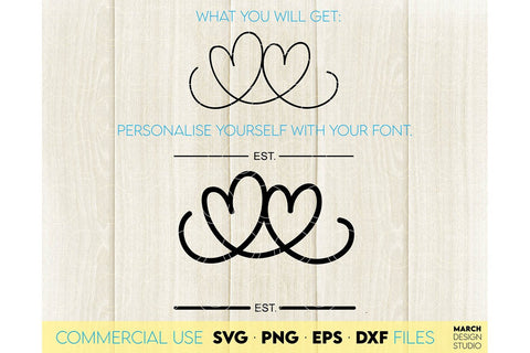 Wedding Sign | Mr and Mrs SVG | Married SVG | Last Name Sign SVG March Design Studio 