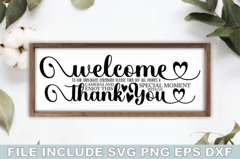 Wedding Sign SVG Bundle SVG Ariyan 
