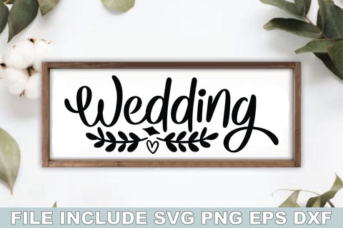 Wedding Sign SVG Bundle SVG Ariyan 