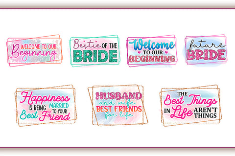 Wedding Sublimation Bundle, Groom Bride Sublimation Bundle SVG Shetara Begum 