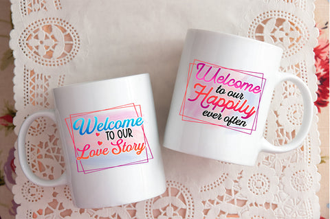 Wedding Sublimation Bundle, Groom Bride Sublimation Bundle SVG Shetara Begum 