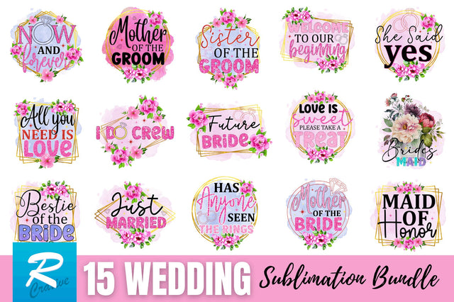 Wedding Sublimation Bundle Sublimation Regulrcrative 