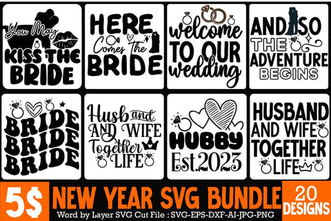 Wedding Svg Bundle Sublimation Bundle,Wedding Svg Bundle, Wedding svg, Bride Svg, Wedding Saying, Wedding Sign, Groom Svg, Wedding Quote, Rustic Wedding, Bride Groom Svg, Svg,Png SVG BlackCatsMedia 