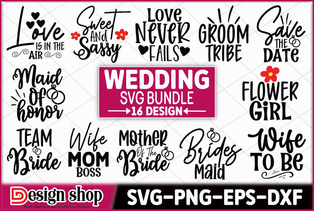 Wedding SVG Bundle SVG Ariyan 