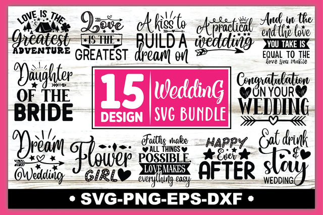 Wedding SVG Bundle SVG Ariyan 