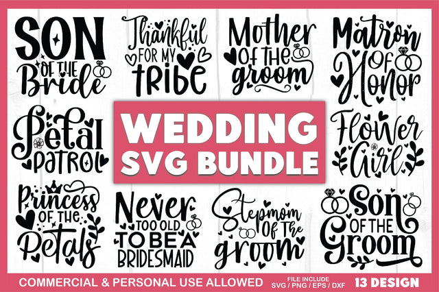 Wedding SVG Bundle SVG Ariyan 