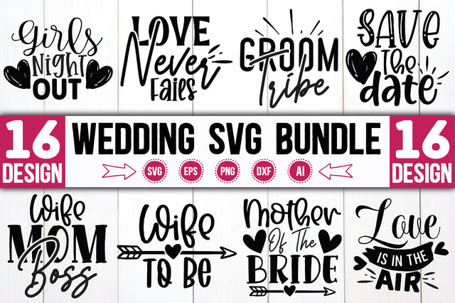Wedding SVG Bundle SVG Ariyan 