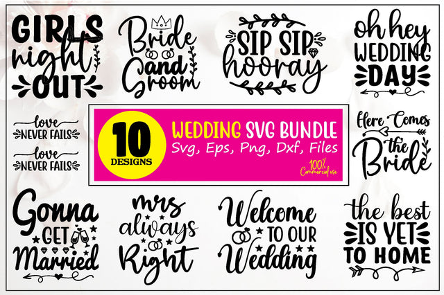 wedding svg bundle SVG buydesign 