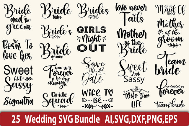 Wedding SVG Bundle SVG nirmal108roy 