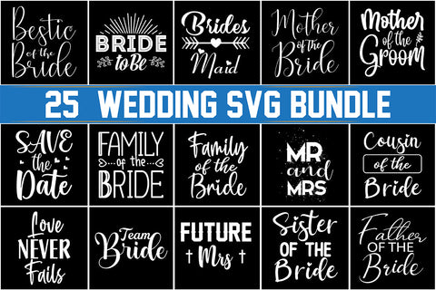 Wedding SVG Bundle SVG nirmal108roy 
