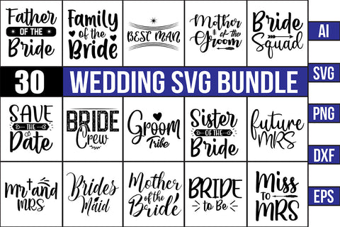 Wedding SVG Bundle SVG nirmal108roy 