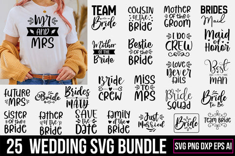 Wedding SVG Bundle SVG orpitasn 