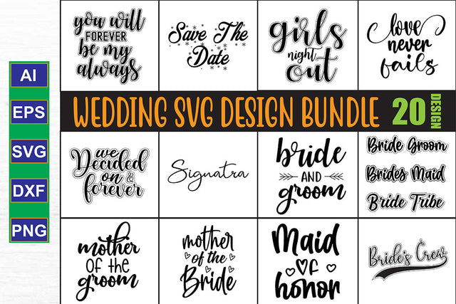 Wedding SVG Bundle SVG orpitasn 