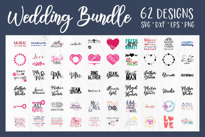 Wedding SVG Bundle SVG SavanasDesign 