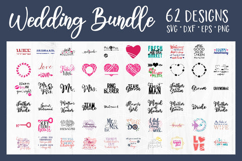 Wedding SVG Bundle SVG SavanasDesign 