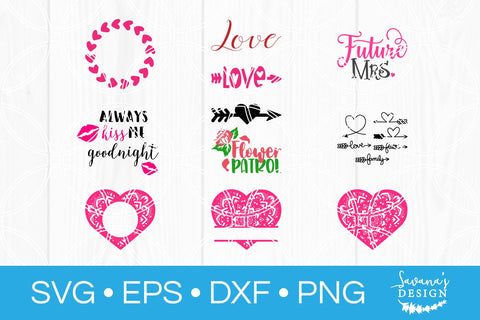Wedding SVG Bundle SVG SavanasDesign 