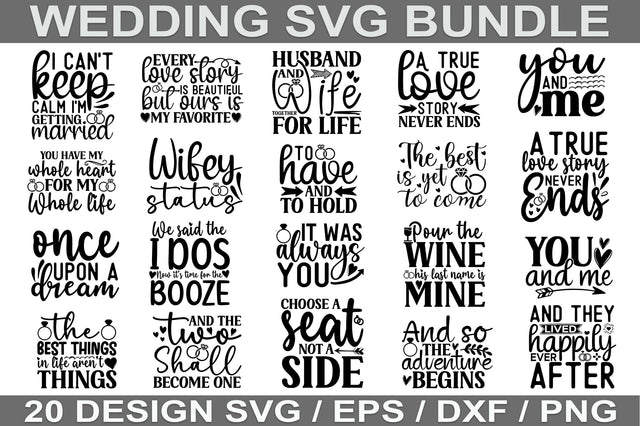 Wedding SVG Bundle SVG SH_Tee store 