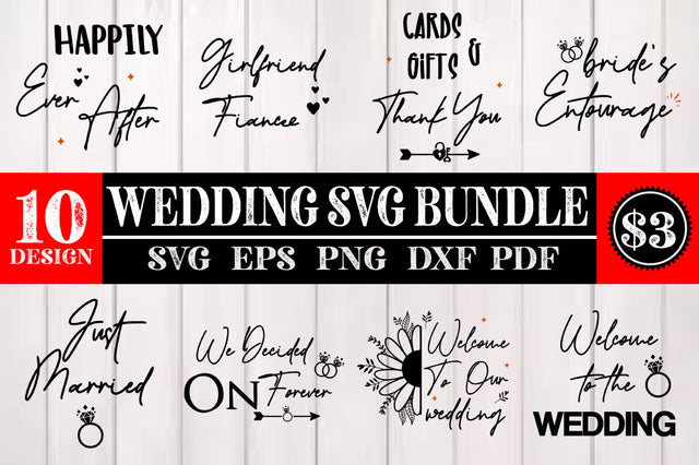 Wedding svg bundle Vol4 SVG Svgcraft 