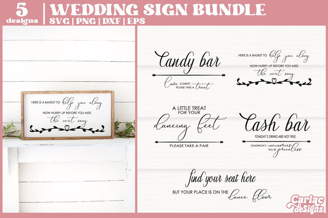 Wedding SVG Bundle | Wedding Day SVG Bundle SVG Carla C Designs 
