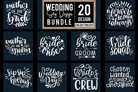 Wedding Svg Design Bundle SVG Creativeart88 
