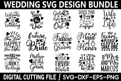 Wedding svg design bundle SVG designer krishna 