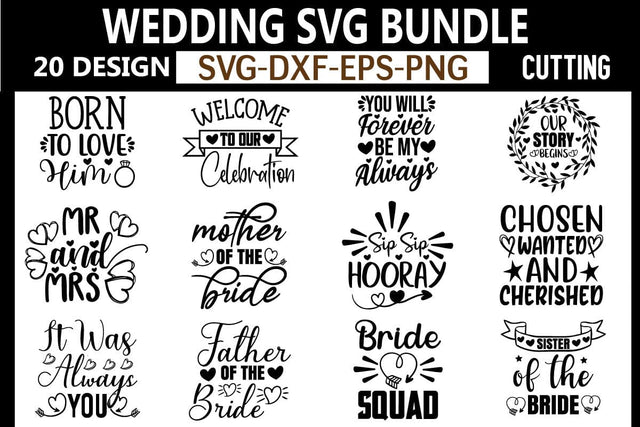 Wedding SVG design bundle SVG designer krishna 