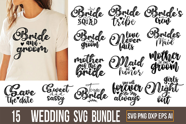 Wedding SVG Design Bundle SVG orpitasn 