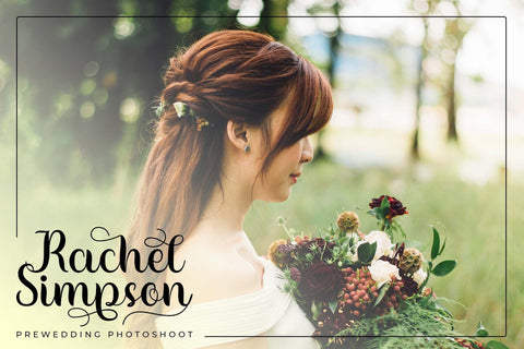 Wedding Typeface Font love script 