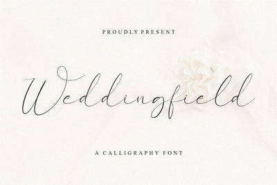 Weddingfield Font Qwrtype Foundry 