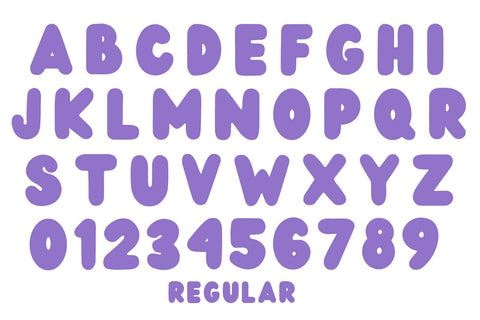 Wedges - Fun Rounded Weight Font Font Dm Letter Studio 