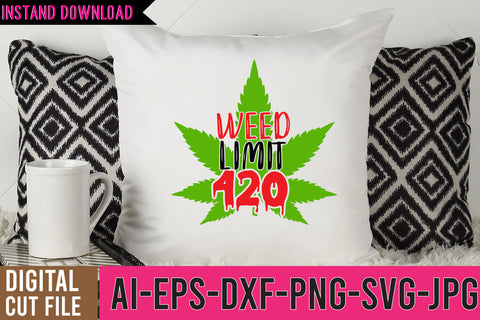 Weed Limit 420 SVG Cut File SVG BlackCatsMedia 