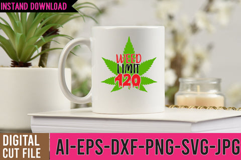 Weed Limit 420 SVG Cut File SVG BlackCatsMedia 