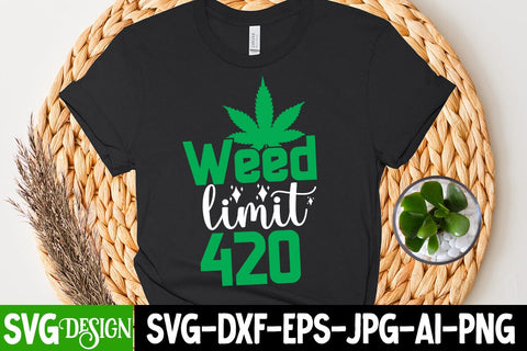 Weed Limit 420 SVG Cut File , Weed SVG Cut File SVG BlackCatsMedia 