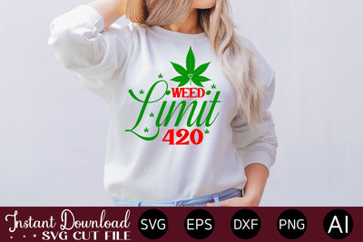 Weed Limit 420 SVG SVG designmaster24 