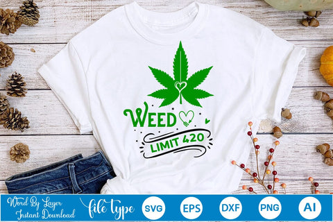 Weed Limit 420 SVG SVGs,Quotes and Sayings,Food & Drink,On Sale, Print & Cut SVG DesignPlante 503 