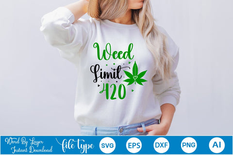 Weed Limit 420 SVG SVGs,Quotes and Sayings,Food & Drink,On Sale, Print & Cut SVG DesignPlante 503 