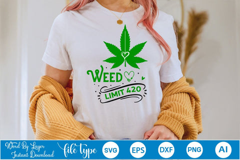 Weed Limit 420 SVG SVGs,Quotes and Sayings,Food & Drink,On Sale, Print & Cut SVG DesignPlante 503 