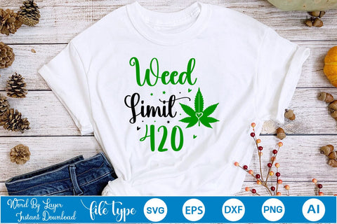 Weed Limit 420 SVG SVGs,Quotes and Sayings,Food & Drink,On Sale, Print & Cut SVG DesignPlante 503 
