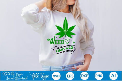 Weed Limit 420 SVG SVGs,Quotes and Sayings,Food & Drink,On Sale, Print & Cut SVG DesignPlante 503 