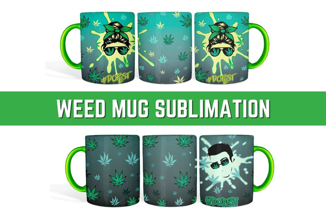 Weed Mug Sublimation Sublimation SvgOcean 