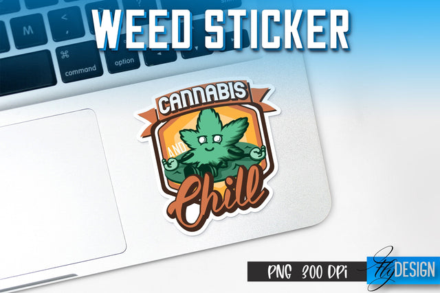 Weed Stickers Sublimation | Marijuana PNG | Happy Design Sublimation Fly Design 